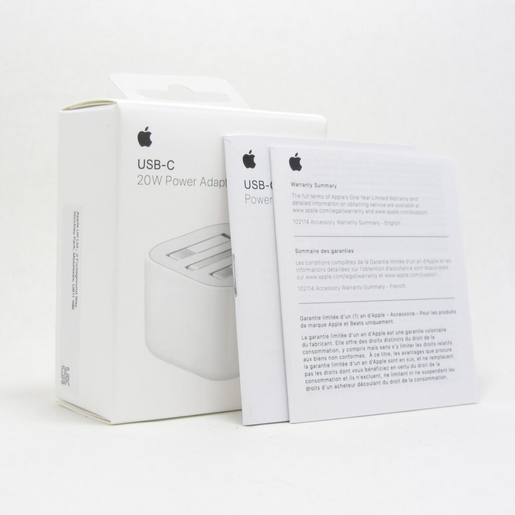 شارژر اصلی 20 وات اپل آیفون 10 تا 14